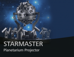 ZEISS STARMASTER Planetarium Projector provides the natural depiction of the night sky for medium-sized domes.